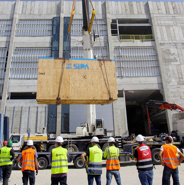 Reubicación / retrofit de la instalación